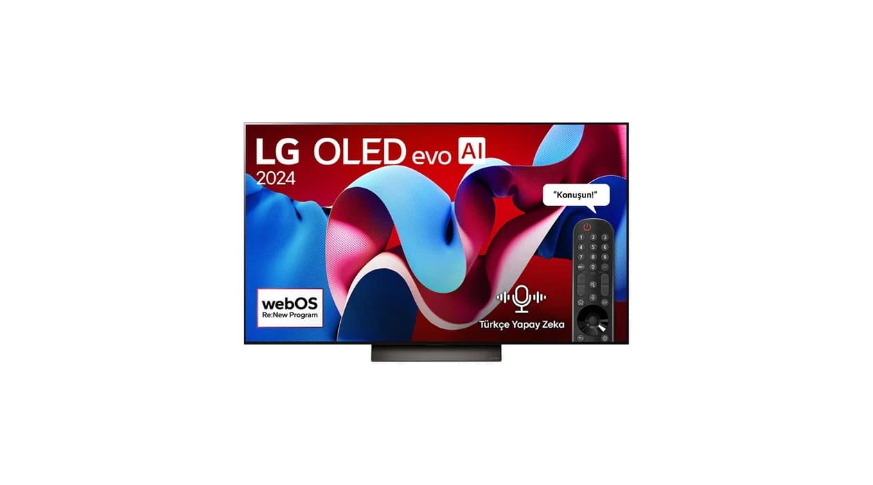 LG OLED55C46LA C4 55 inç 4K OLED Evo TV